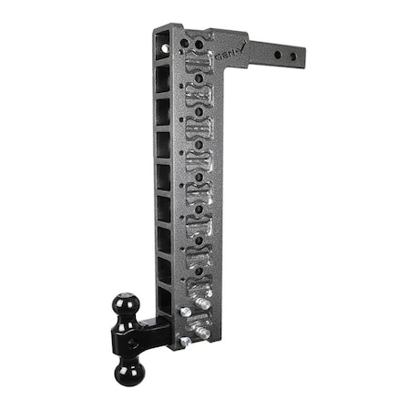 Gen-Y Hitch MEGA-DUTY 2 Shank 22.5 Drop 1.5K TW 10K Hitch & GH-031 Dual-Ball & GH-0100 Stabilizer Kit GH-3110